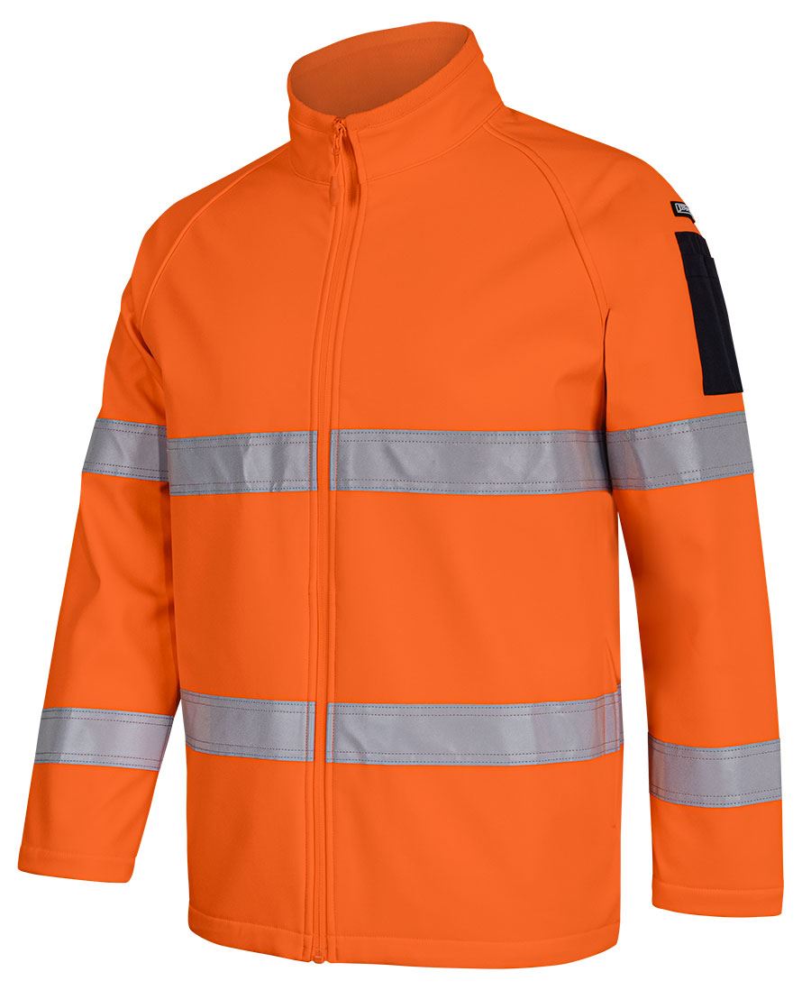 6D4LJ - JB's Wear - Hi-Vis D+N Softshell Jacket Orange