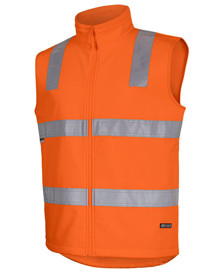 6D4LK - JB's Wear - Hi-Vis D+N Softshell Vest Orange