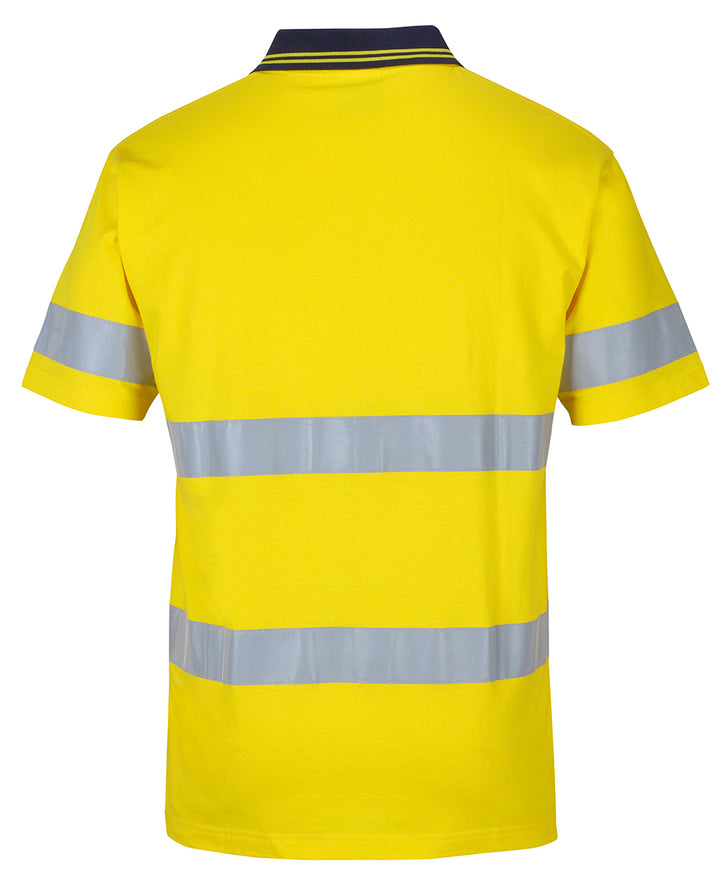 6DCPS -  JB's Wear - Hi-Vis Short Sleeve Cotton Polo (Day/Night)