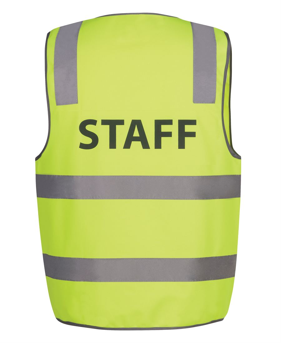 6DNS6 -  JB's Wear - Hi-Vis (Taped) Safety Vest - STAFF