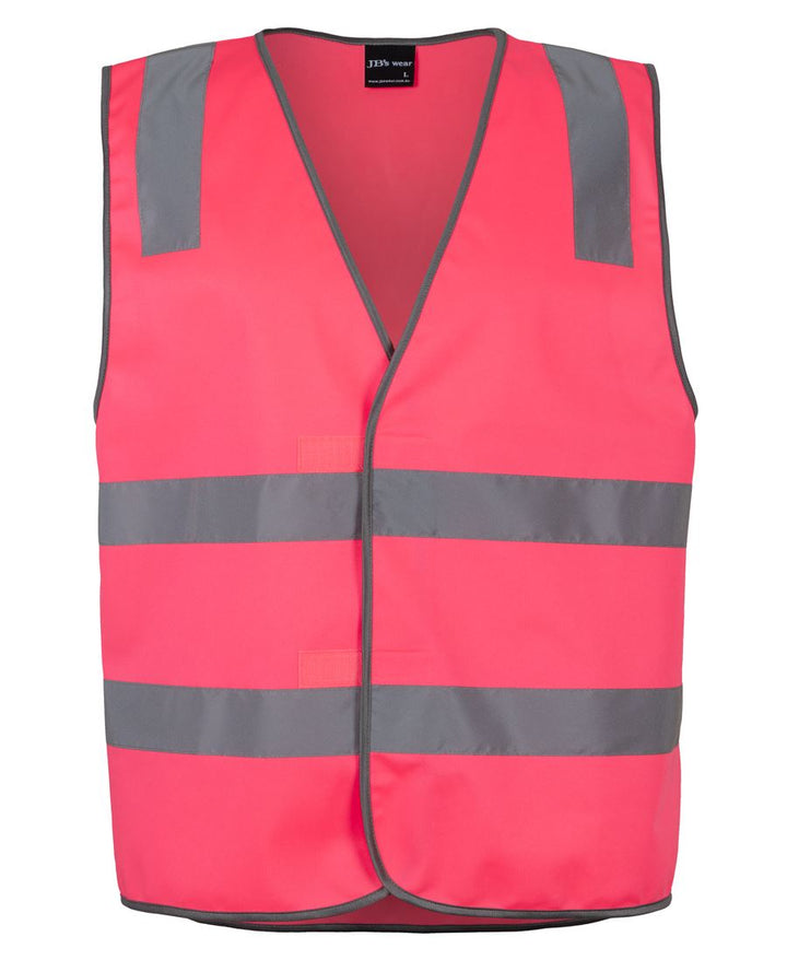 6DNSV -  JB's Wear - Hi- Vis (Day/Night) Safety Vest - Velcro fastening