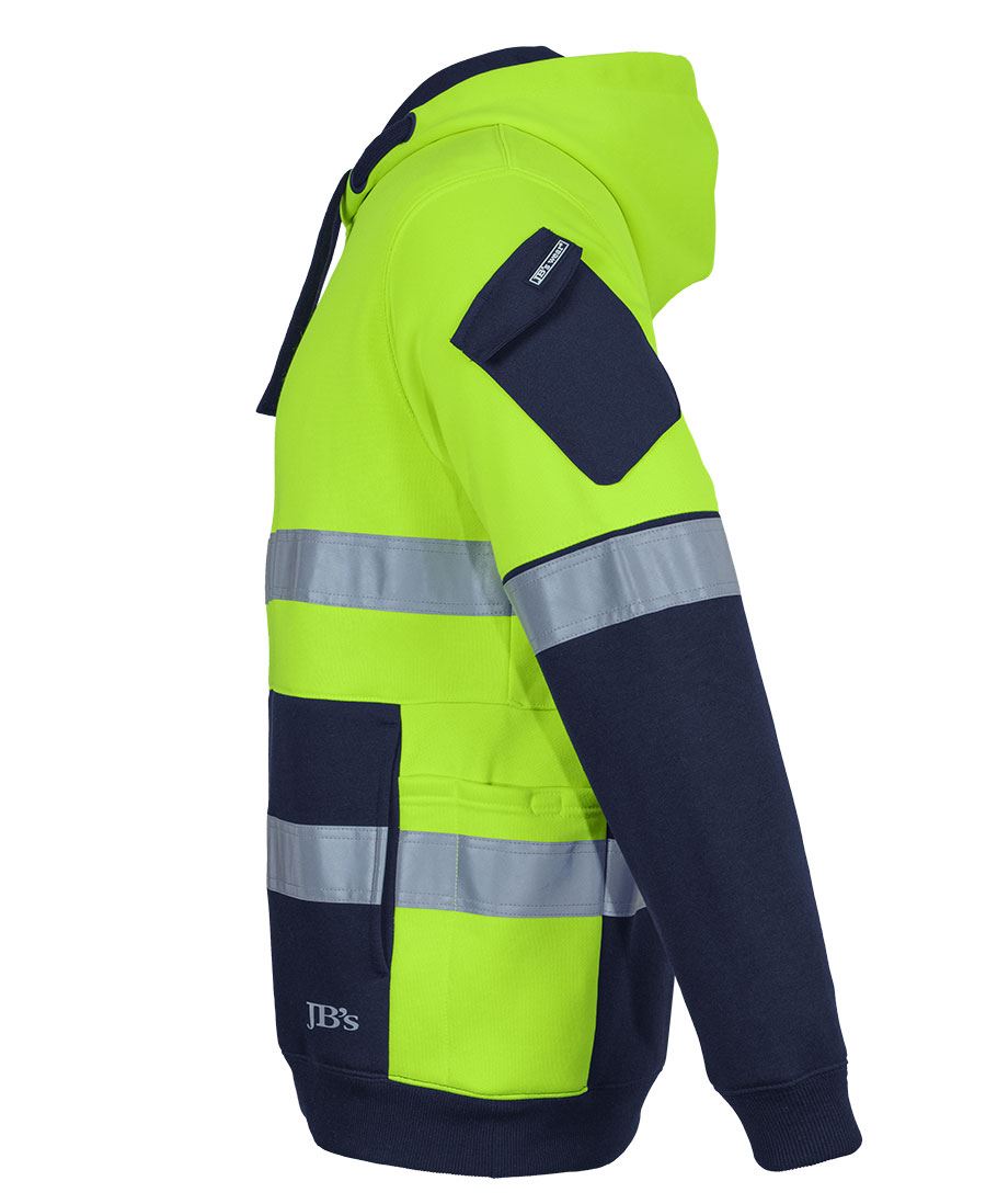 6DNVH - JB's Wear - Hi-Vis D+N 350g Trade Hoodie