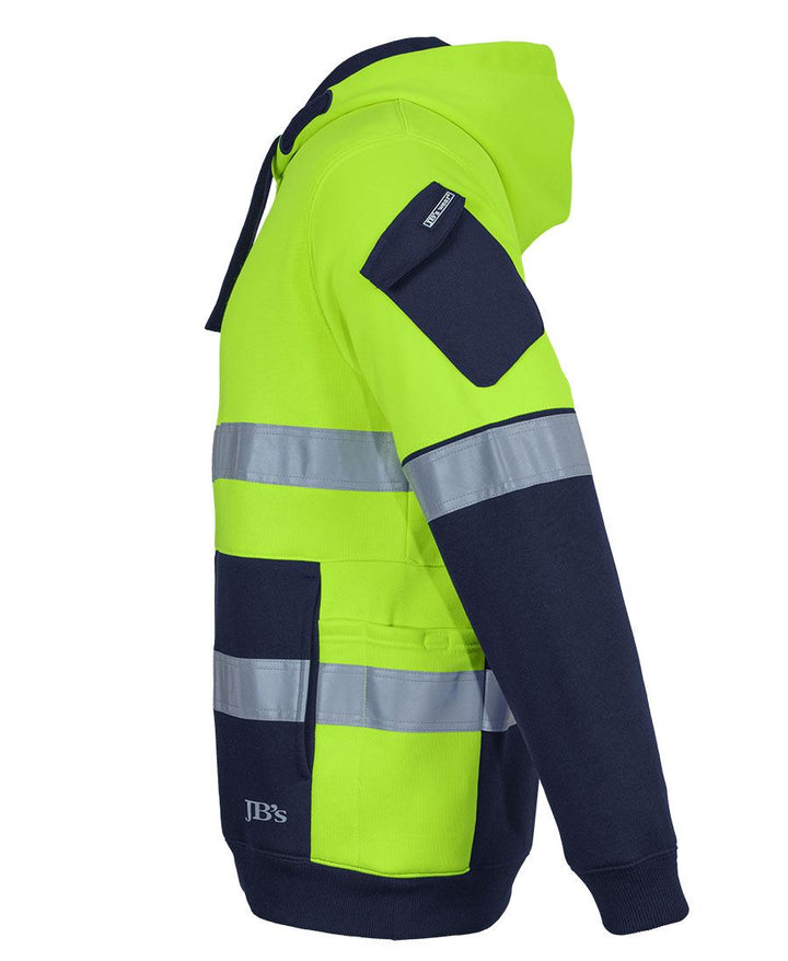 6DNVH - JB's Wear - Hi-Vis D+N 350g Trade Hoodie