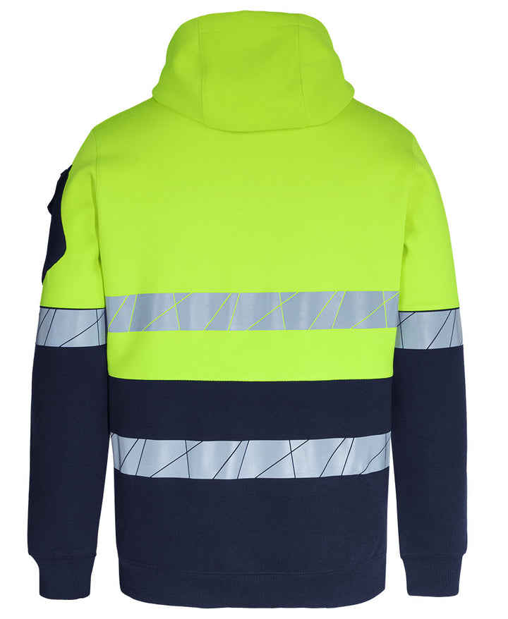 6DPFP - JB's Wear - Hi-Vis 450g Pullover Hoodie with Fragmented Tape