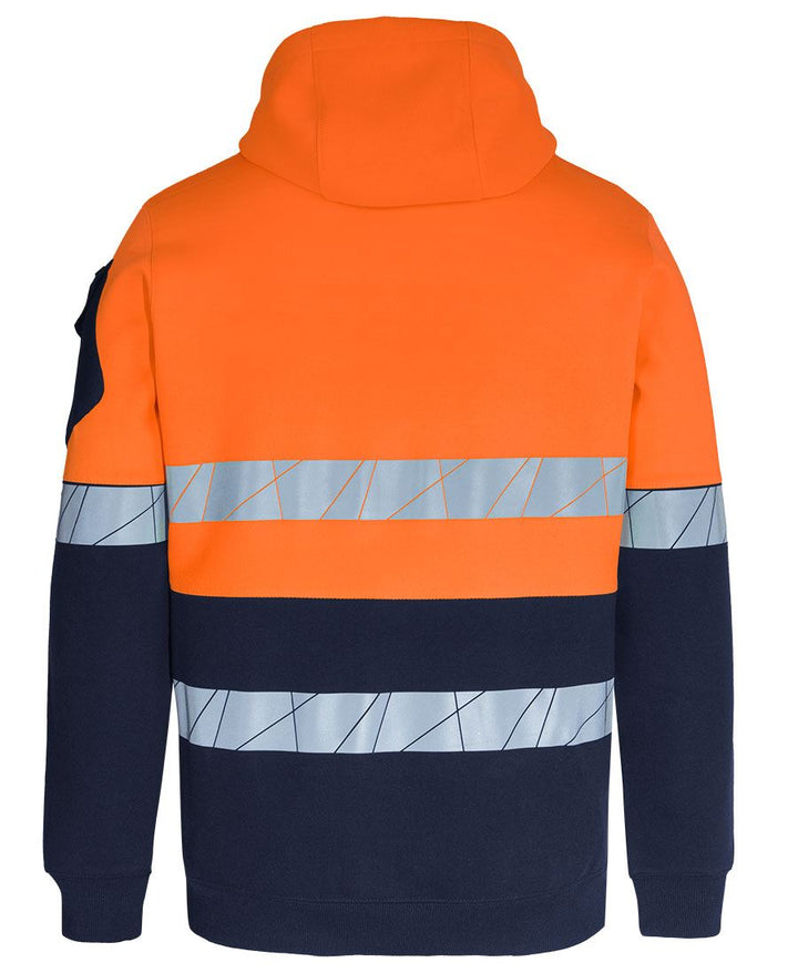 6DPFP - JB's Wear - Hi-Vis 450g Pullover Hoodie with Fragmented Tape