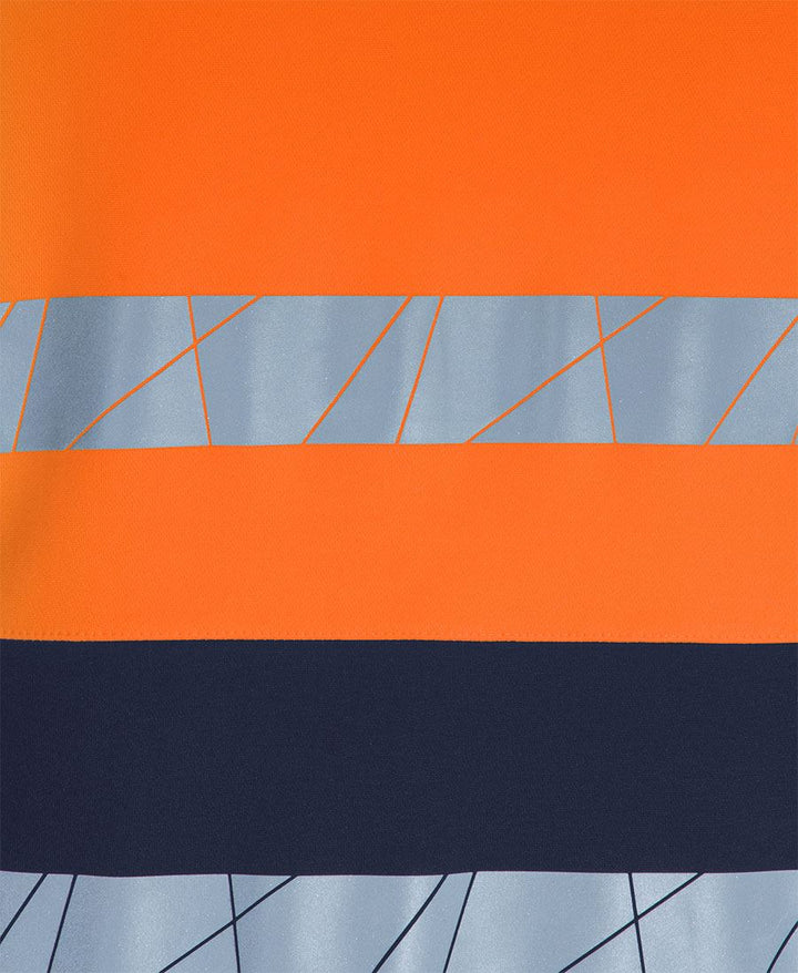 6DPFP - JB's Wear - Hi-Vis 450g Pullover Hoodie with Fragmented Tape