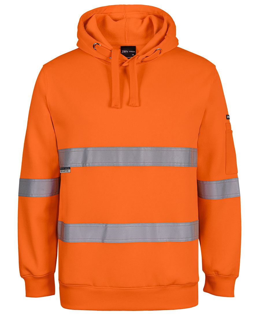 6DPOH - JB's Wear - Hi-Vis D+N Pullover Hoodie Orange