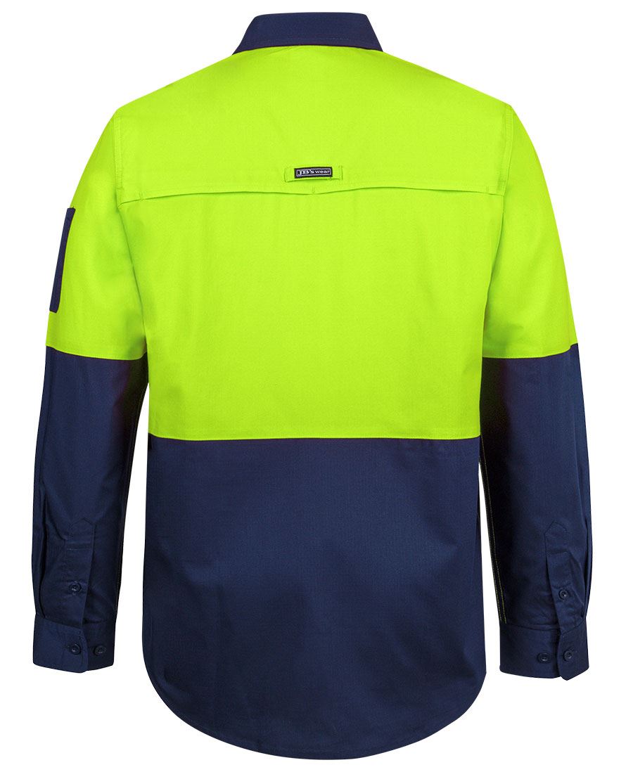 6HRFL -  JB's Wear - Hi-Vis Class F Ripstop L/S Shirt 145g