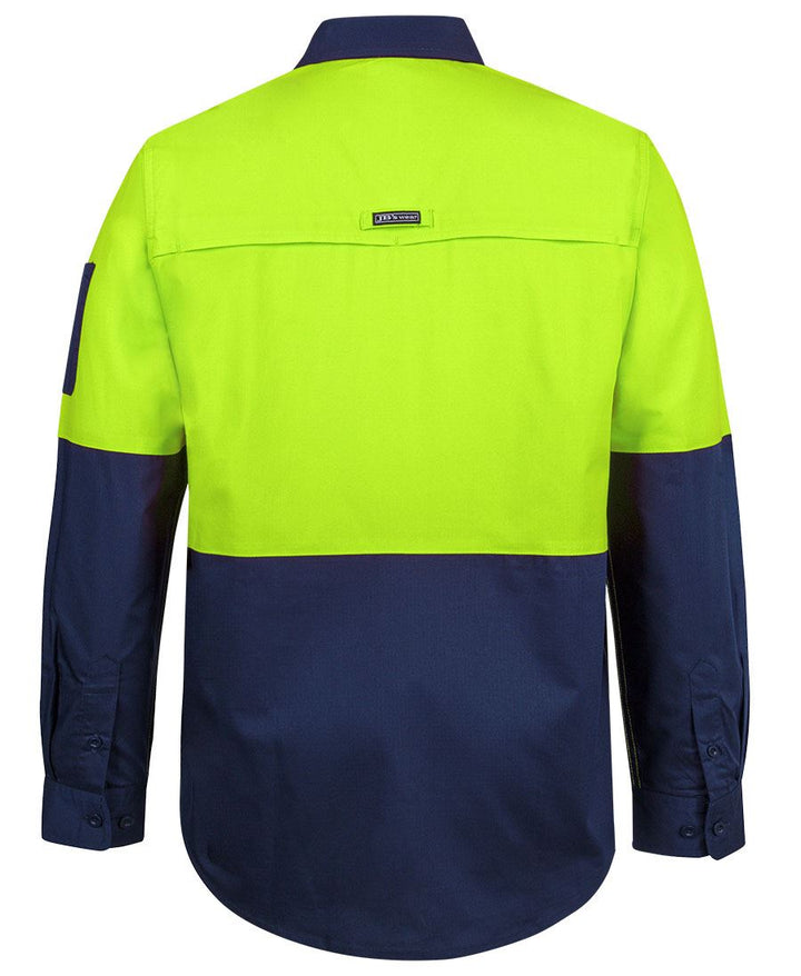 6HRFL -  JB's Wear - Hi-Vis Class F Ripstop L/S Shirt 145g