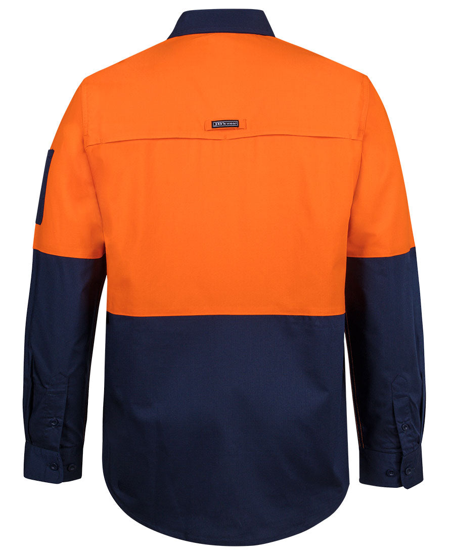6HRFL -  JB's Wear - Hi-Vis Class F Ripstop L/S Shirt 145g