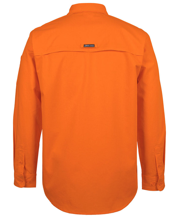 6HRFL -  JB's Wear - Hi-Vis Class F Ripstop L/S Shirt 145g
