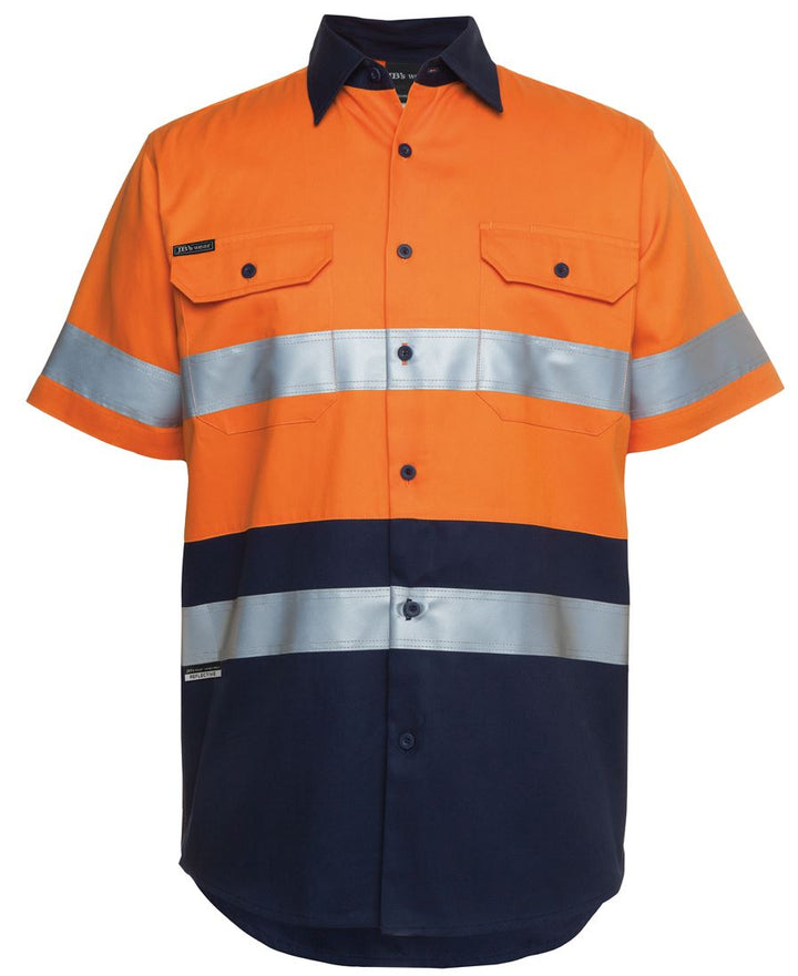 6HSS - JB's Wear -  Hi Vis  (D+N) S/S 190g Shirt