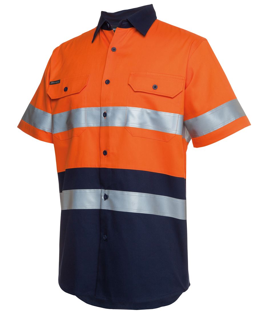 6HSS - JB's Wear -  Hi Vis  (D+N) S/S 190g Shirt