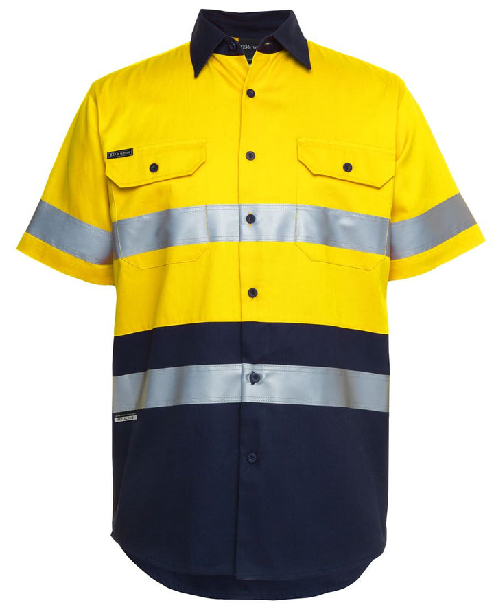 6HSS - JB's Wear -  Hi Vis  (D+N) S/S 190g Shirt