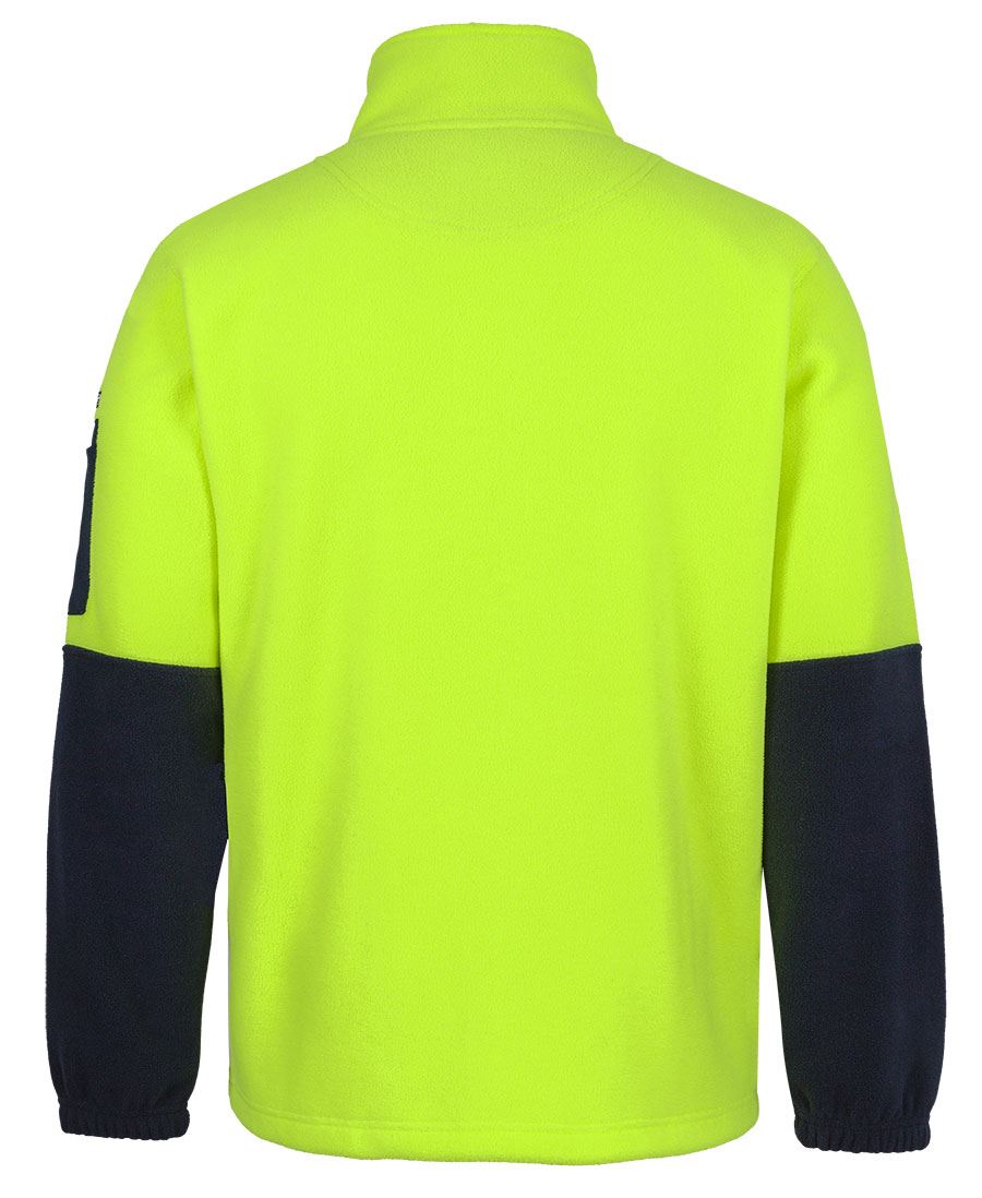 6HVPE - JB's Wear - Hi-Vis Full Zip Polar Fleece