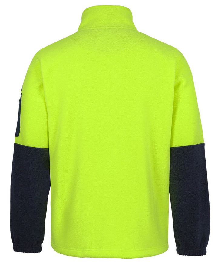 6HVPE - JB's Wear - Hi-Vis Full Zip Polar Fleece