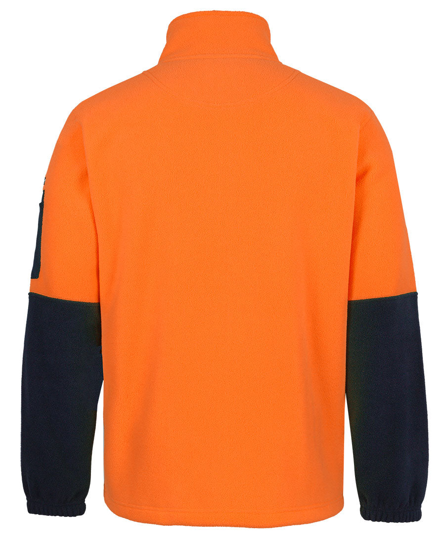 6HVPE - JB's Wear - Hi-Vis Full Zip Polar Fleece