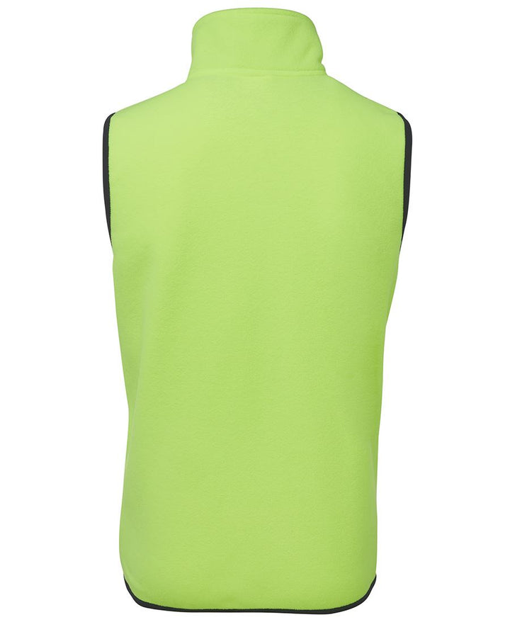 6HVPV - JB's Wear - Hi-Vis Polar Vest