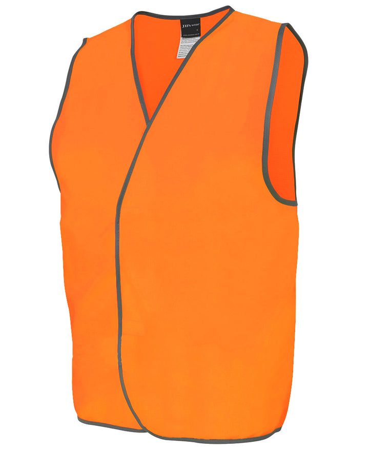 6HVSV - JB's Wear - Hi Vis Safety Vest - Orange