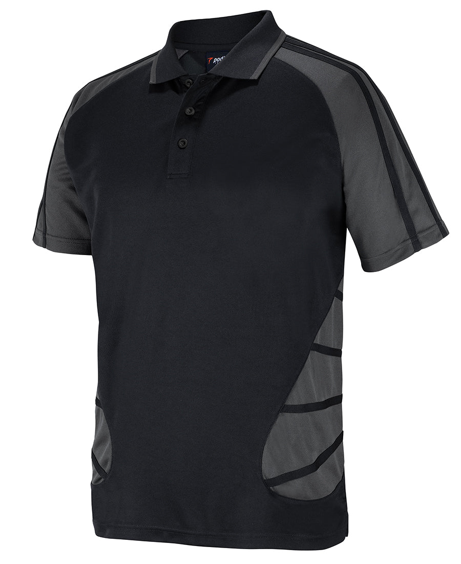 7APS - Podium - Arachnid Polo Black/Gunmetal