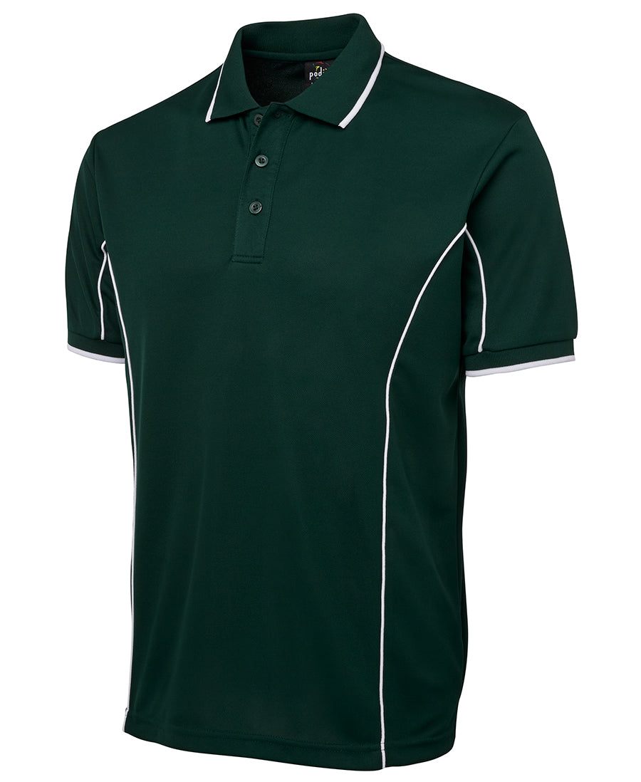 7PIP - JB's Wear - Team Piping Polo Forest/white