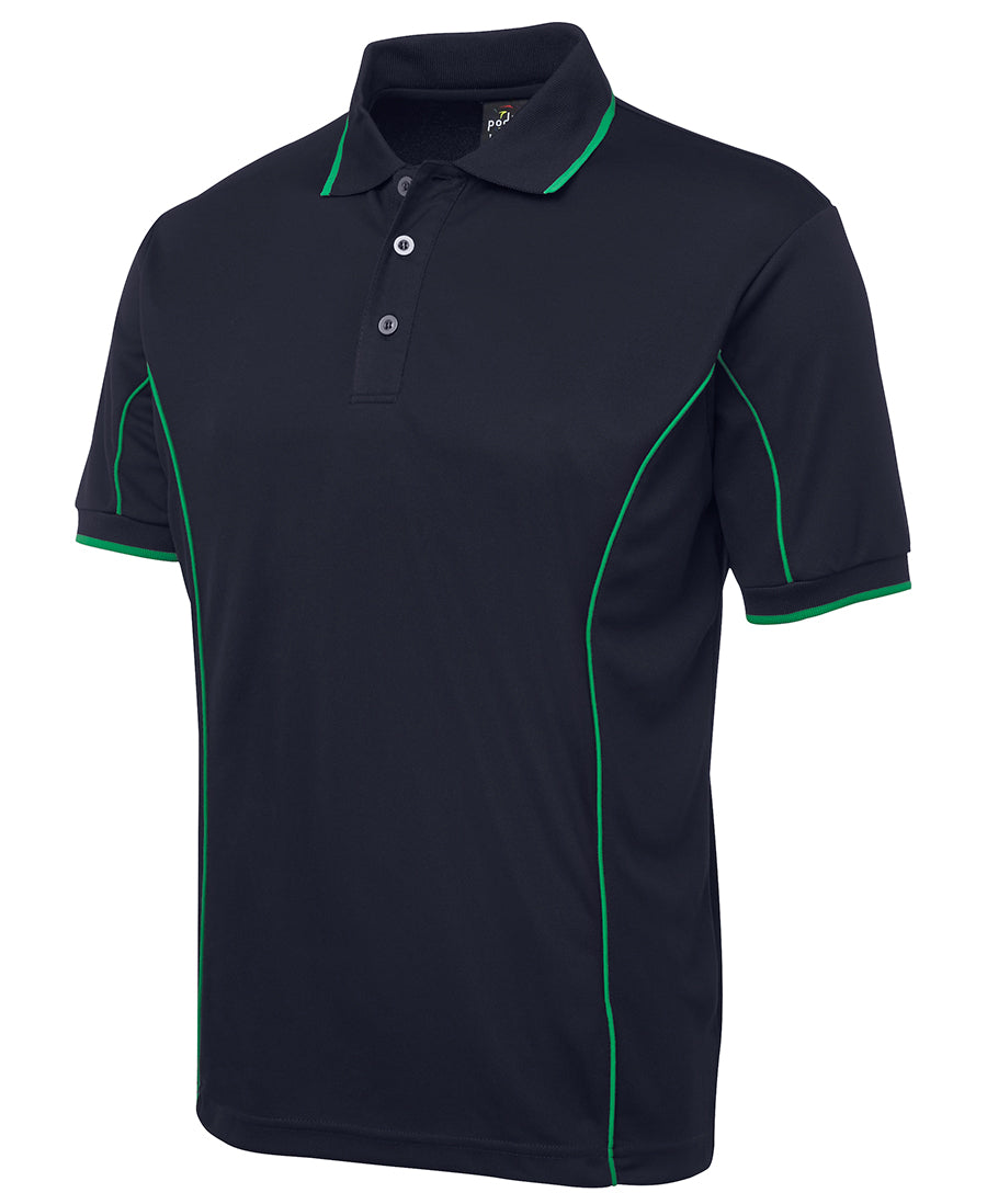 7PIP - JB's Wear - Team Piping Polo Navy/Green