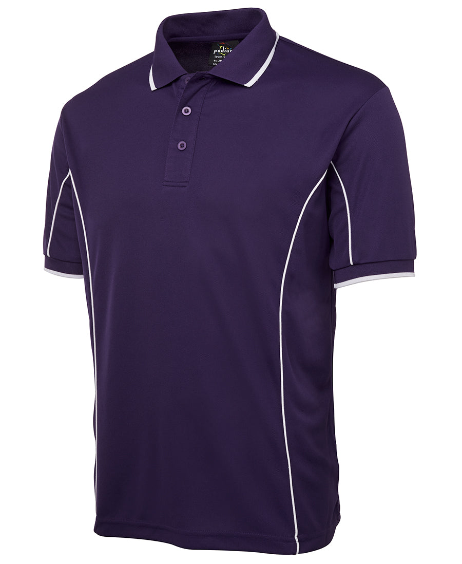 7PIP - JB's Wear - Team Piping Polo Purple/White