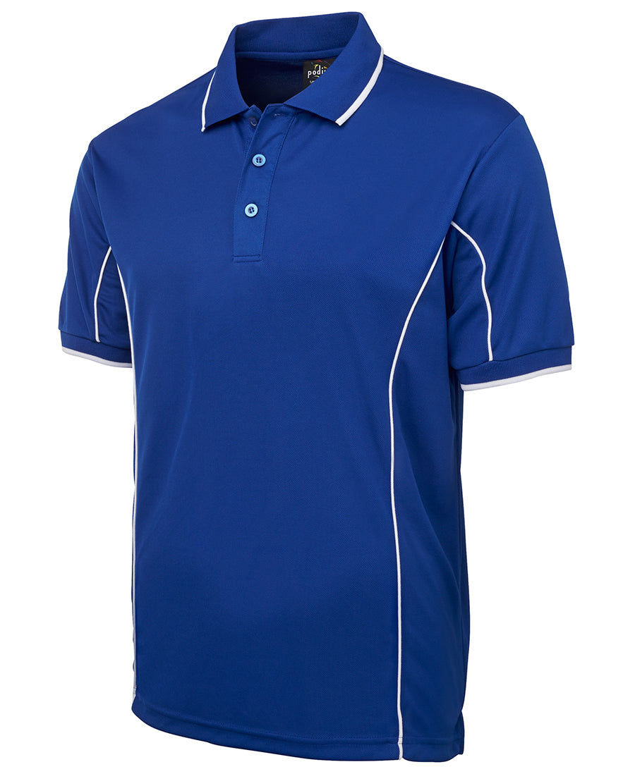 7PIP - JB's Wear - Team Piping Polo Royal/White