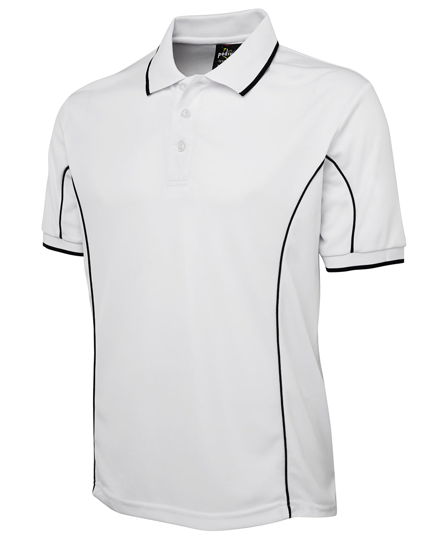 7PIP - JB's Wear - Team Piping Polo White/Navy
