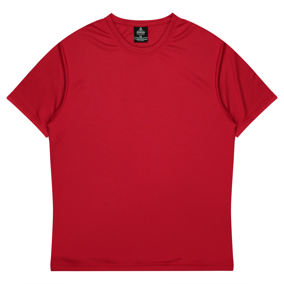 1207 - Aussie Pacific - Botany Polyester Tee - Red