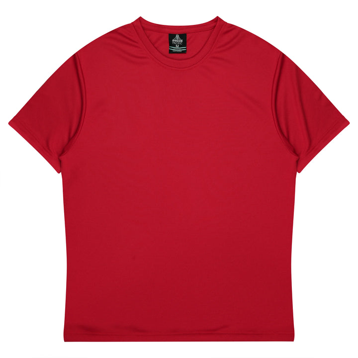 1207 - Aussie Pacific - Botany Polyester Tee - Red