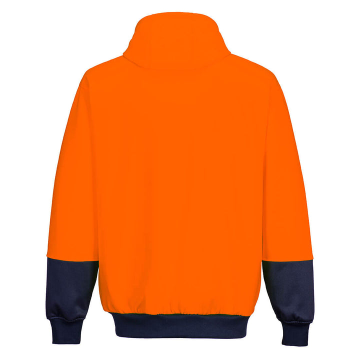 B327 - Portwest - Hi-Vis Two-Tone Zip Hoodie