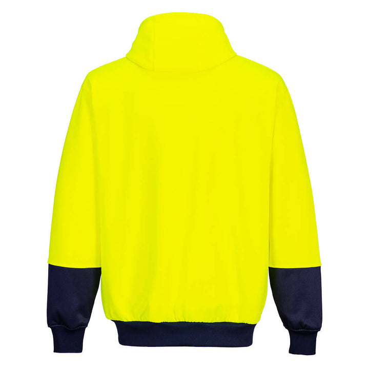 B327 - Portwest - Hi-Vis Two-Tone Zip Hoodie