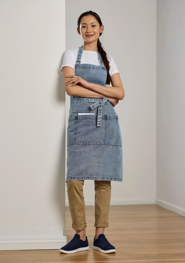 BA40 - Biz Collection - Clout Apron Blue 