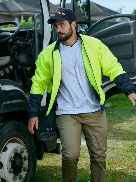 BJ6730 - Bisley - Hi Vis Bomber Jacket