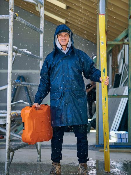 BJ6835 - Bisley - Stretch PU Rain Coat - 22,000mm Waterproof