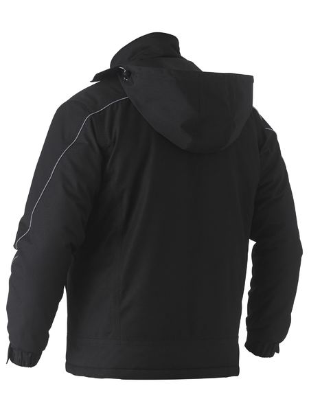 BJ6843 - Bisley - Flx & Move™ Heavy Duty Dobby Jacket (white trim)