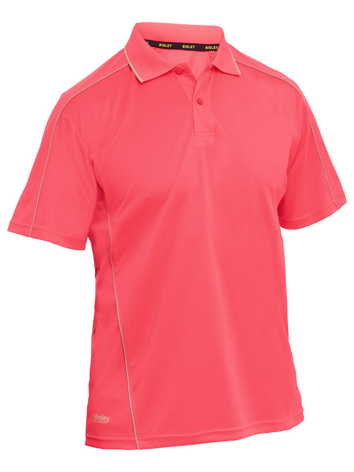 BK1425 - Bisley - Cool Polo with reflective piping
