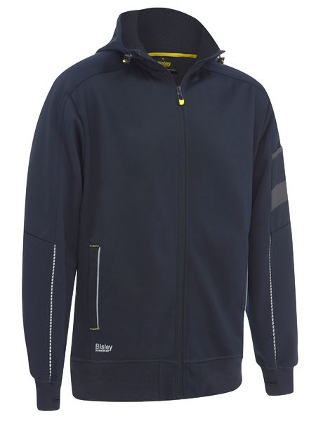 BK6925 - Bisley - Zipped Trades Hoodie with Sherpa Fleece Lining (570gsm) - Clearance