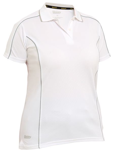 BKL1425 - Bisley - Women's Cool Mesh Polo with Reflective Piping