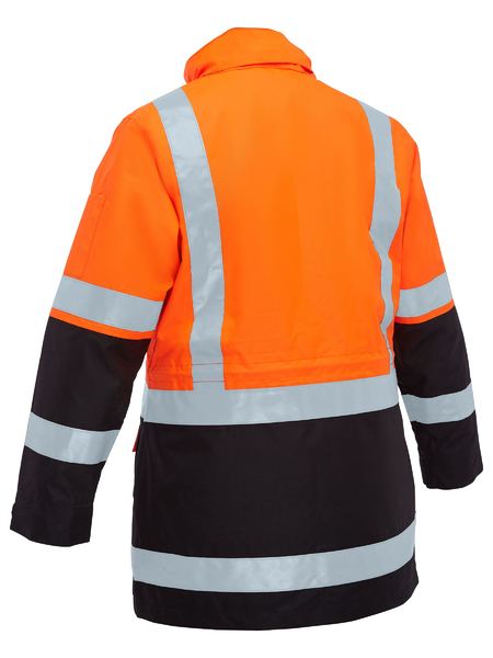 BKL6975 - Bisley - Women's Taped Hi-Vis 5-in-1 Waterproof Jacket