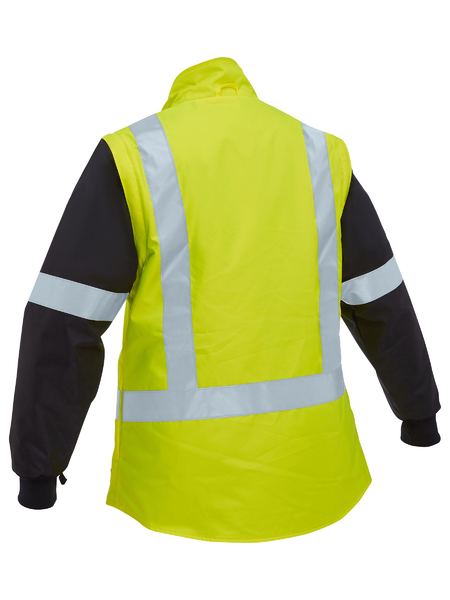 BKL6975 - Bisley - Women's Taped Hi-Vis 5-in-1 Waterproof Jacket