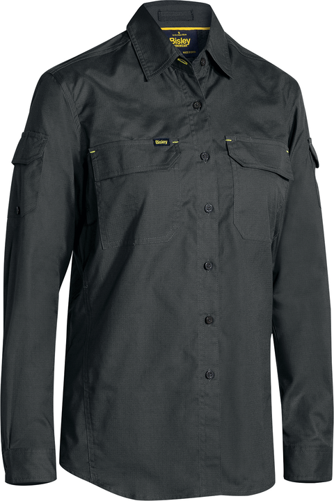 BL6414 - Bisley - Women's Airflow Ripstop Cotton Shirt - Charcoal