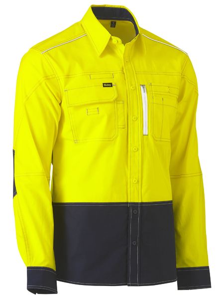 BS6177 - Bisley - Flx & Move™ Hi Vis Utility Shirt