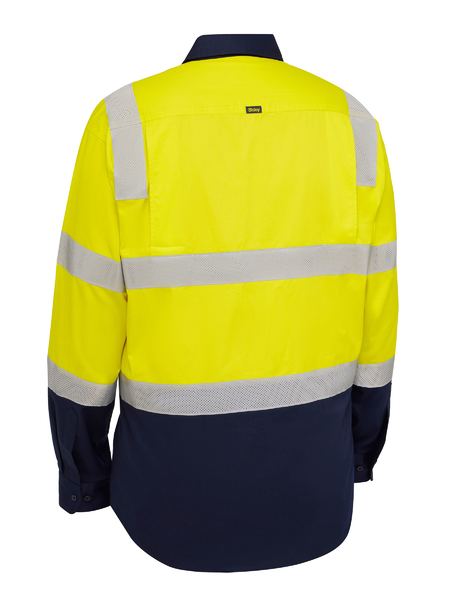 BS6396T - Bisley - Taped Biomotion Hi Vis Cool Lightweight Vented Shirt