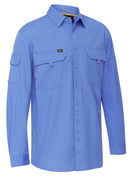 BS6414 - Bisley - Airflow™ Ripstop Shirt - Long Sleeve - Blue