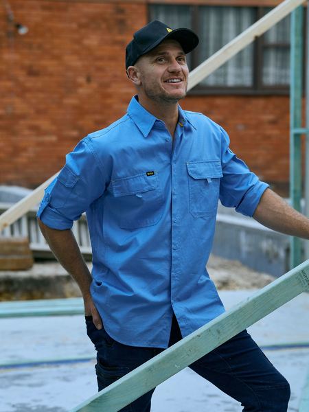 BS6414 - Bisley - Airflow™ Ripstop Shirt - Long Sleeve - Import Colous