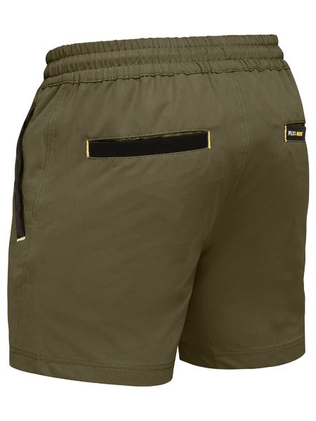 BSH1331 - Bisley - Flx & Move™ 4-Way Stretch Elastic Waist Short - Import Colours