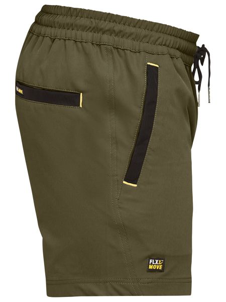 BSH1331 - Bisley - Flx & Move™ 4-Way Stretch Elastic Waist Short - Import Colours