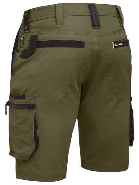 BSHC1332 - Bisley - Flx & Move™ 4-Way Stretch Zip Cargo Short